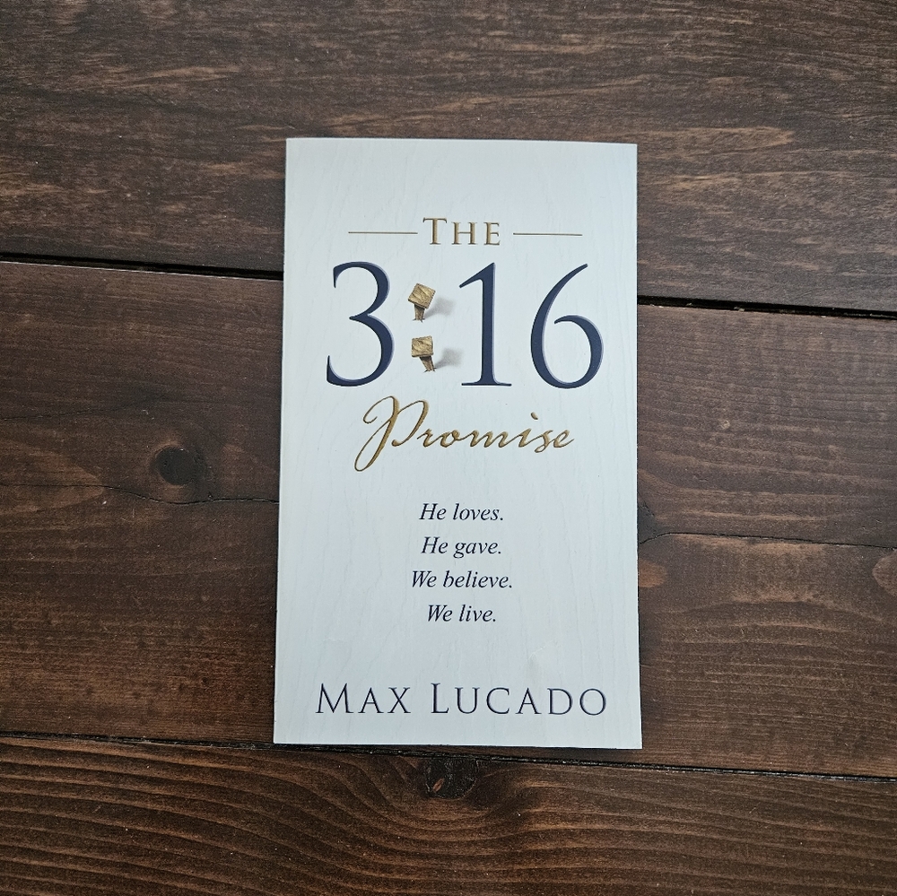 The 3:16 Promise‎ by Max Lucado Paperback - FREE with any $25 purchase